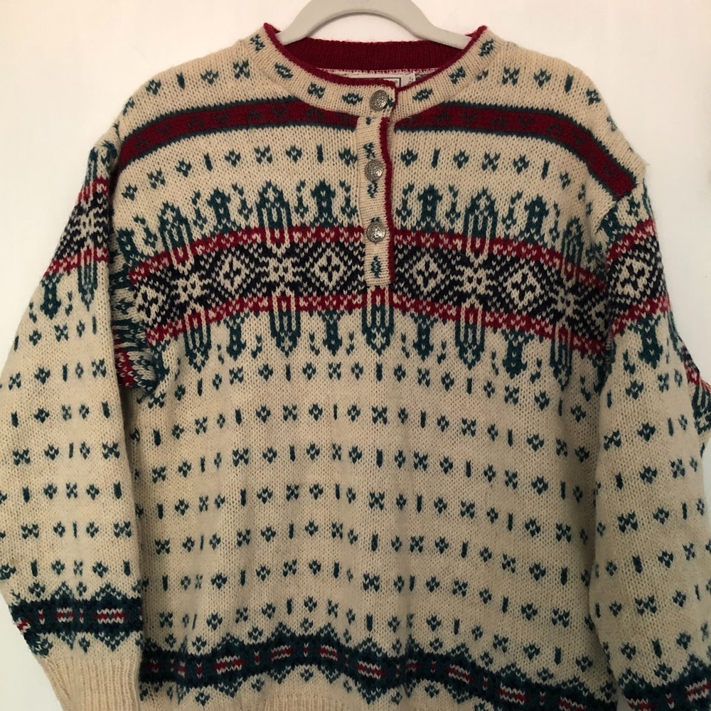 LL Bean Wool / Nylon Pullover